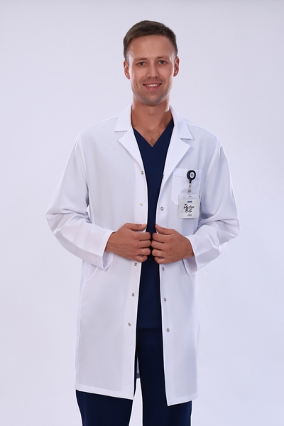 5-10.1-03-4 Халат  муж. (Streich, дл.рук, кн) (0, Нет, 42 размер, 182-188)