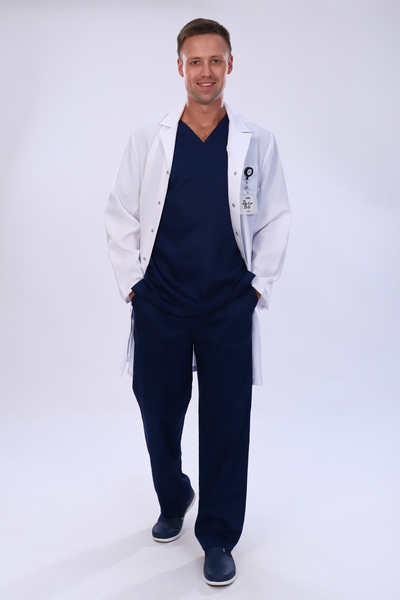 5-10.1-03-4 Халат  муж. (Streich, дл.рук, кн) (0, Нет, 42 размер, 182-188)