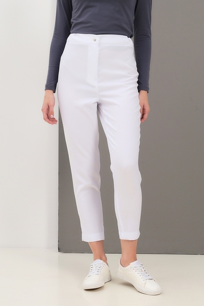 1-09-03-0 Брюки  жен. (Streich, 7/8, молн) (0, 42 размер, 170-176)