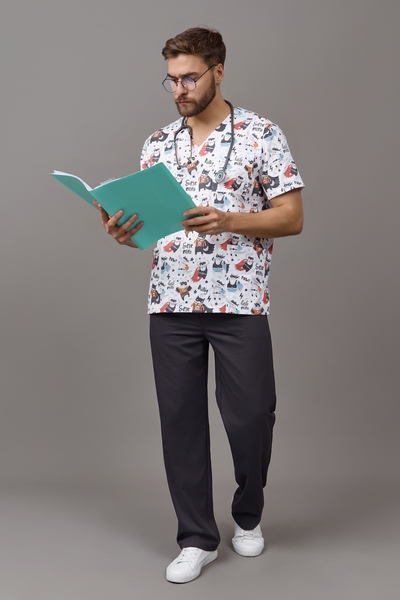 13-03-30-0 Брюки унисекс. (ELITE, рез. карм.) (47, 42 размер, 170-176)