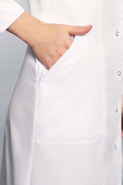 2-03-03-4 Халат  жен. (Streich, дл.рук, кн) (0, Нет, 42 размер, 170-176)