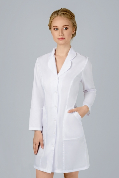 2-05-01-4 Халат  жен. (TC, дл.рук, пуг) (0, 0, 42 размер, 170-176)