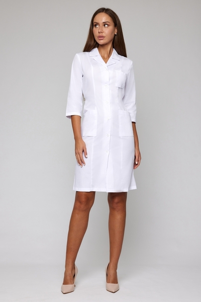 2-47-24-3 Халат жен. (Ultra, 3/4 рук, пуг) (0, Нет, 40 размер, 158-164)