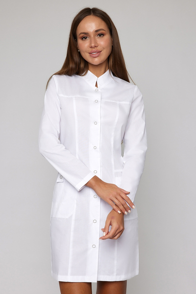 2-48-01-4 Халат  жен. (TC, дл,рук, кн) (0, 0, 42 размер, 170-176)