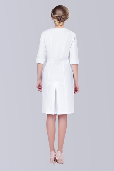 2-78-01-2 Халат  жен. (TC, 1/2 рук, кн) (0, 24, 42 размер, 158-164)