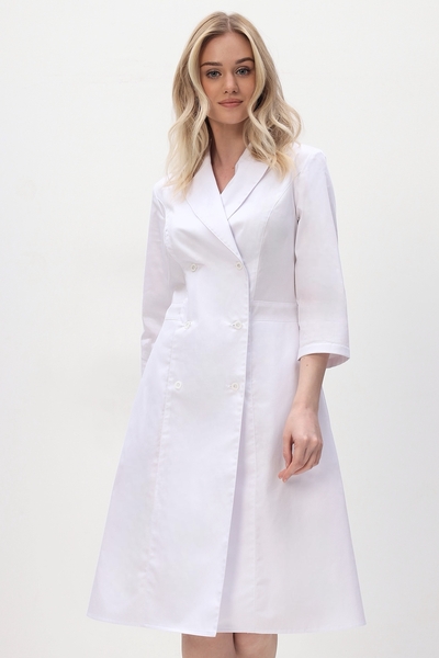 2-83-24-3 Халат жен. (Ultra, 3/4 рук, пуг) (0, Нет, 52 размер, 170-176)