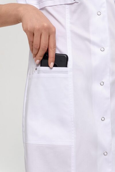 2-92-24-3 Халат жен. (Ultra, 3/4 рук, кн) (0, Нет, 42 размер, 170-176)