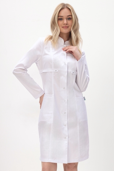 2-92-24-4 Халат жен. (Ultra, дл. рук, кн) (0, Нет, 42 размер, 170-176)