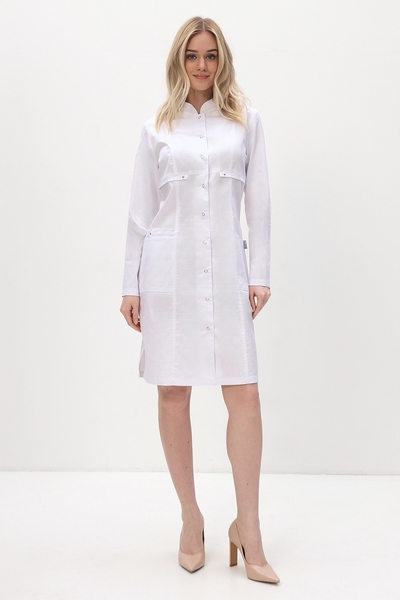 2-92-24-4 Халат жен. (Ultra, дл. рук, кн) (0, Нет, 42 размер, 170-176)