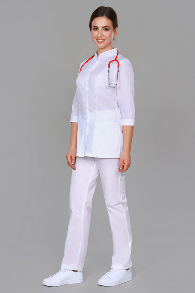 4-06-01-3 Костюм  жен. (TC, 3/4 рук, кн) (0, 0, 0, 40 размер, 170-176)