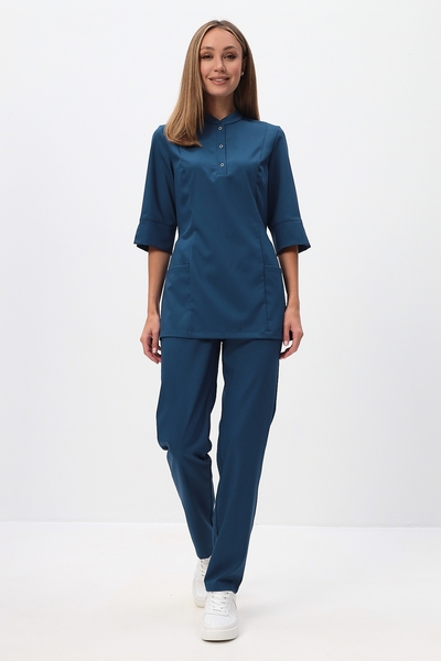 4-110-30-3 Костюм жен. (ELITE, 3/4 рук, кн.) (39, Нет, 39, 42 размер, 170-176)