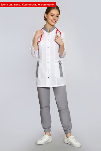 4-48.1-01-3 Костюм  жен. (TC, 3/4 рук, кн) (0, 34, 34, 42 размер, 170-176)