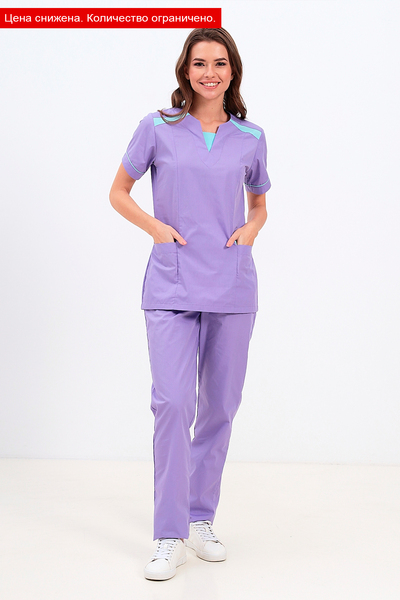 4-55-01-1 Костюм хир. жен.(TC, кор.рук) (3, 16B, 3, 40 размер, 170-176)