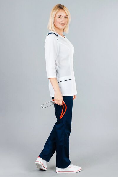 4-67-01-3 Костюм  жен. (TC, 3/4 рук, пуг) (0, 28, 28, 42 размер, 170-176)