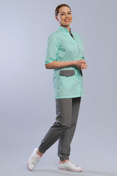 4-82.1-01-2 Костюм  жен. (TC, 1/2 рук, кн) (16, 41, 41, 44 размер, 170-176)