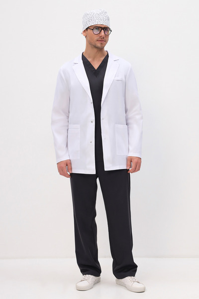 5-90-24-4 Халат муж. (Ultra, дл.рук, кн) (0, 44 размер, 170-176)