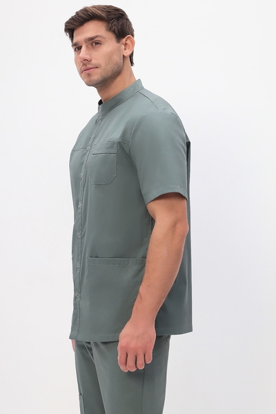 6-81-24-1 Рубашка муж. (Ultra, кор. рук, кн) (72, Нет, 44 размер, 182-188)