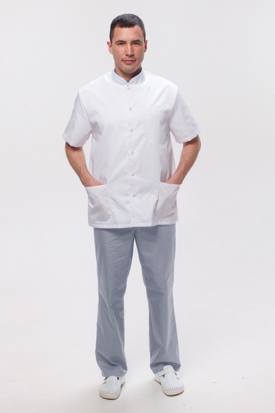 7-02-01-1 Костюм  муж. (TC, кор.рук, кн) (0, 34, 34, 42 размер, 170-176)