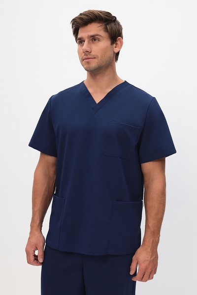 7-76-30-1 Костюм хир. муж. (ELITE, кор. рук) (28, Нет, 28, 44 размер, 170-176)