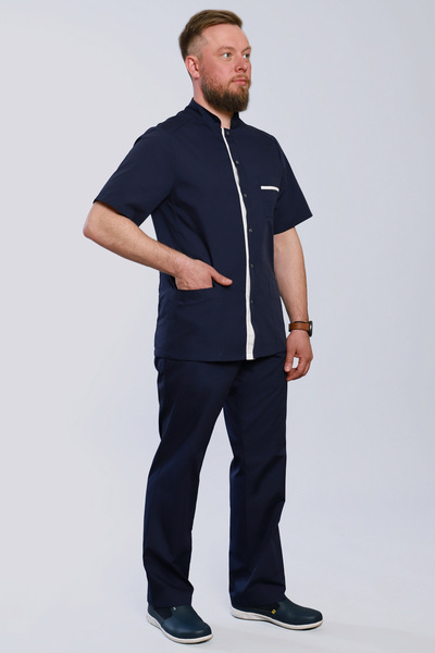 7-82-01-1 Костюм  муж. (TC, кор.рук, кн) (28, 0, 28, 42 размер, 182-188)