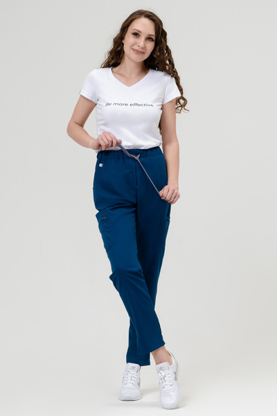 1-01-05-0 Брюки  жен. Blackwell (Silva, молн, реверс) (39 Indigolite, XS (42 размер), 170 (Regular))