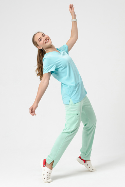 1-01-05-0 Брюки  жен. Blackwell (Silva, молн, реверс) (40 Spring greens, XL (50 размер), 170 (Regular))