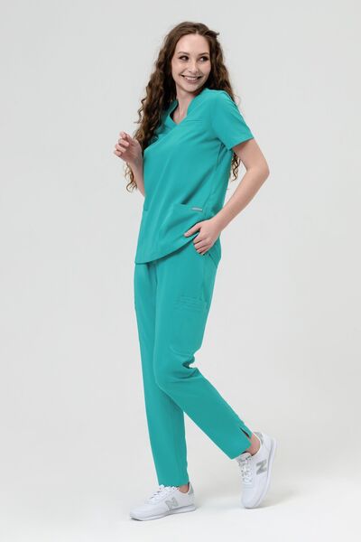 1-01-05-0 Брюки  жен. Blackwell (Silva, молн, реверс) (6 Aquamarine, XS (42 размер), 170 (Regular))