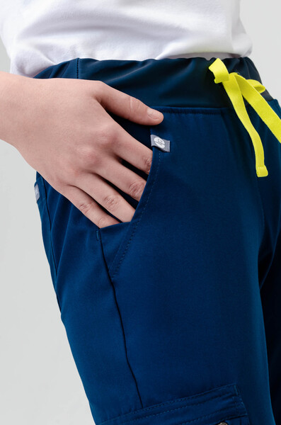 1-02-05-0 Брюки  жен. Elyon (Silva, джоггеры, шнур) (39 Indigolite, S (44 размер), 170 (Regular))