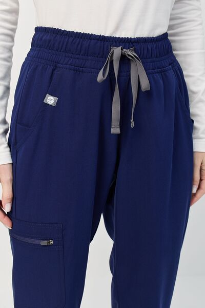 1-02.1-05-0 Брюки жен. Elyon (Silva, джоггеры, шнур) (28 Sapphire, XS (42 размер), 170 (Regular))