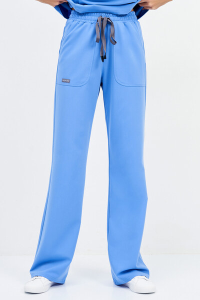 1-28-15-0 Брюки жен. (Curly) (10 Azur blue, S (44 размер), 170 (Regular))