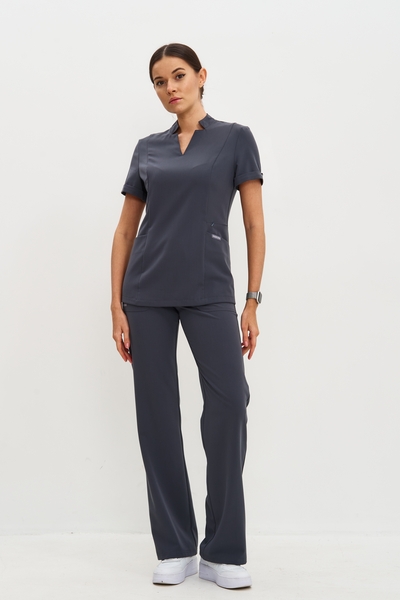 1-28-15-0 Брюки жен. (Curly) (47 Graphite, XS (42 размер), 170 (Regular))