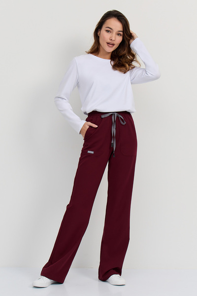 1-28-15-0 Брюки жен. (Curly) (4 Ruby, XS (42 размер), 170 (Regular))