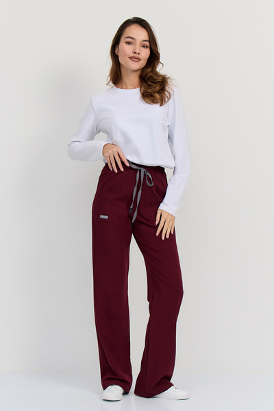 1-28-15-0 Брюки жен. (Curly) (4 Ruby, XS (42 размер), 170 (Regular))