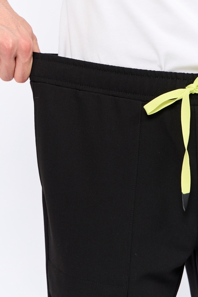 1-52-15-0 Брюки муж. (Curly, рез.) (65 Rich black, XS (44 размер), 182 (Long))