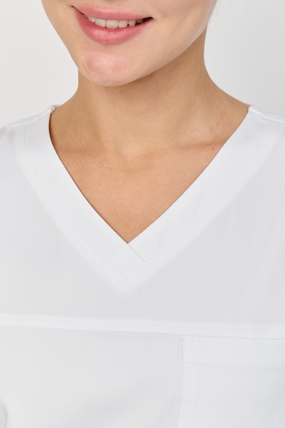 3-102-05-1 Топ  жен. (Silva, кор.рук) (0 Crystal white, XXS (40 размер), 170 (Regular))