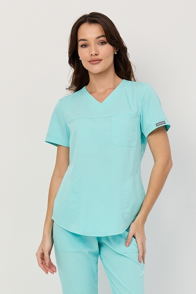 3-102-05-1 Топ  жен. (Silva, кор.рук) (16 Sea foam, XS (42 размер), 170 (Regular))