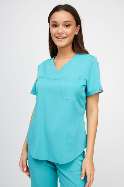 3-102-05-1 Топ  жен. (Silva, кор.рук) (6 Aquamarine, XS (42 размер), 170 (Regular))