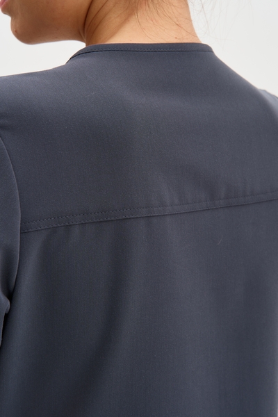 3-102-15-1 Топ жен. (Curly, кор. рук) (47 Graphite, XS (42 размер), 170 (Regular))