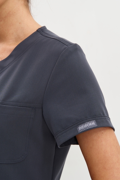 3-102-15-1 Топ жен. (Curly, кор. рук) (47 Graphite, XS (42 размер), 170 (Regular))