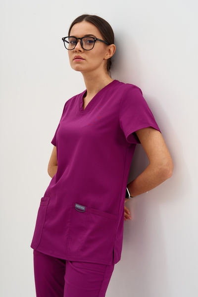 3-73-05-1 Топ  жен. (Silva, кор.рук) (19 Ripe cherry, XXS (40 размер), 170 (Regular))