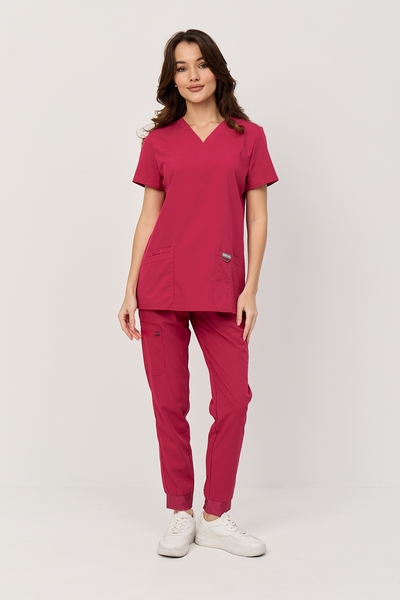 3-73-05-1 Топ  жен. (Silva, кор.рук) (9 Red wine, XS (42 размер), 170 (Regular))