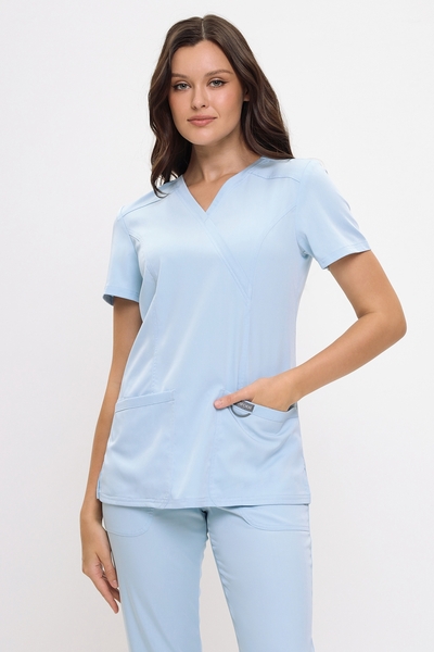 3-74-05-1 Топ  жен. (Silva, кор.рук) (12 Blue fog, L (48 размер), 170 (Regular))