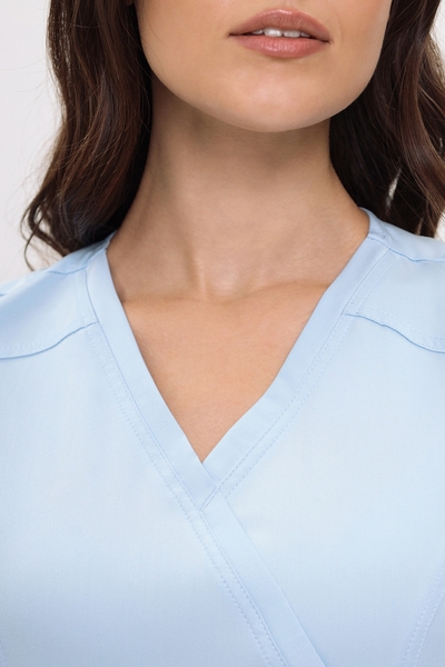 3-74-05-1 Топ  жен. (Silva, кор.рук) (12 Blue fog, L (48 размер), 170 (Regular))