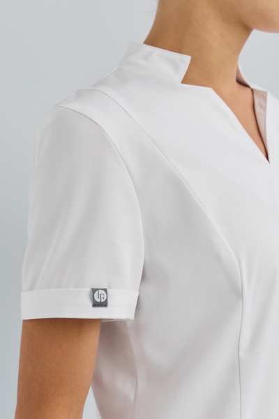 3-89-05-1 Топ жен. (Silva, кор. рук) (0 Crystal white, XS (42 размер), 170 (Regular))