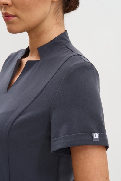 3-89-15-1 Топ жен. (Curly, кор.рук) (47 Graphite, XS (42 размер), 170 (Regular))