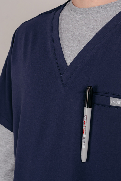 6-01-05-1 Топ  муж.  Frank (Silva, кор.рук) (28 Sapphire, S (46 размер), 176)