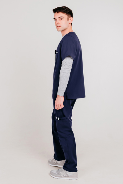 6-01-05-1 Топ  муж.  Frank (Silva, кор.рук) (28 Sapphire, S (46 размер), 176)