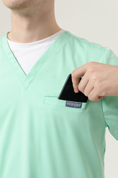 6-01-05-1 Топ  муж.  Frank (Silva, кор.рук) (40 Spring greens, XS (44 размер), 176)