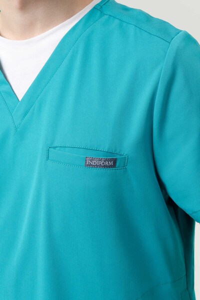 6-01-05-1 Топ  муж.  Frank (Silva, кор.рук) (6 Aquamarine, XS (44 размер), 176)