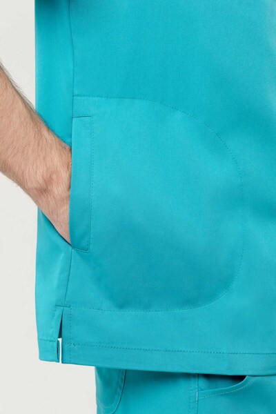 6-01-05-1 Топ  муж.  Frank (Silva, кор.рук) (6 Aquamarine, XS (44 размер), 176)